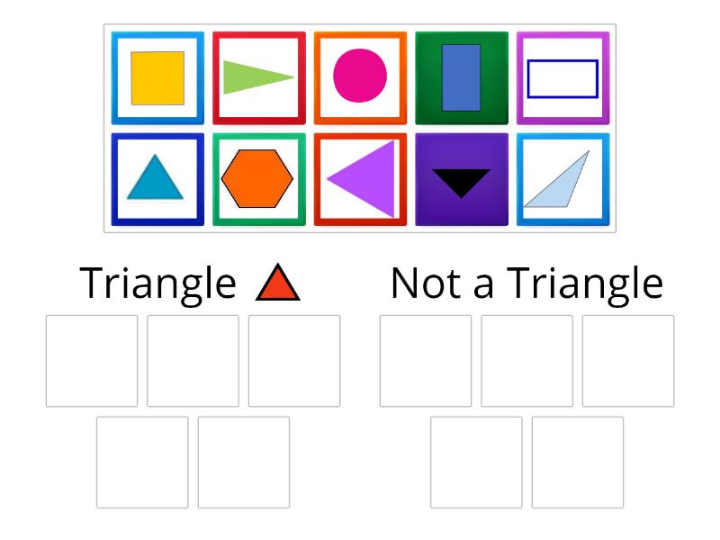 Triangle or Not a Triangle - Group sort