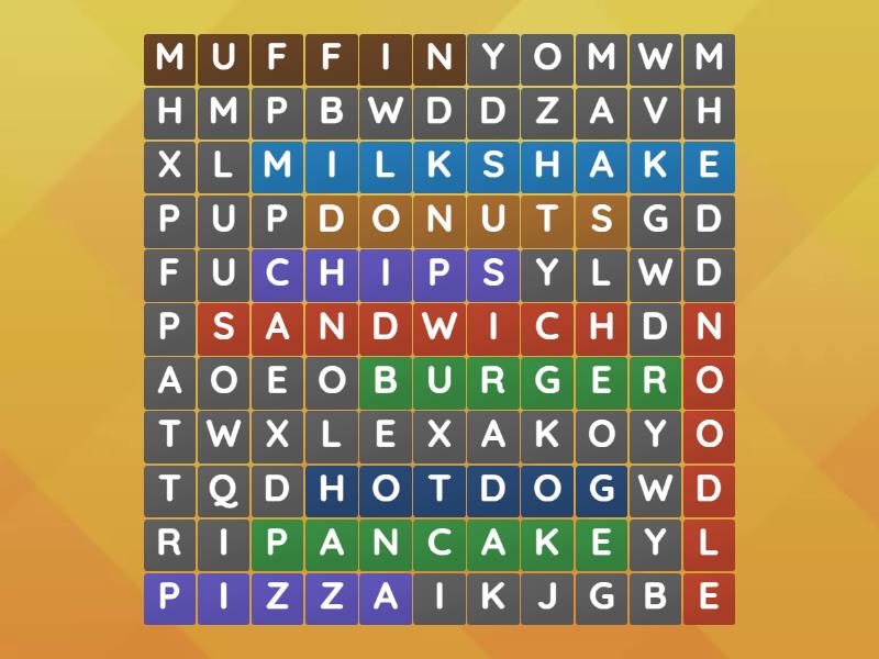 fast-food-wordsearch