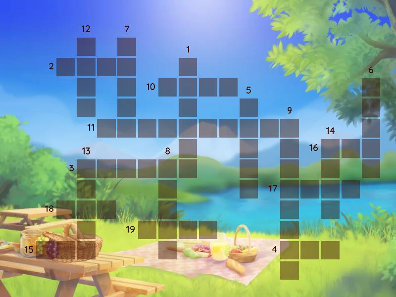 PP 2 Unit 7 () Crossword