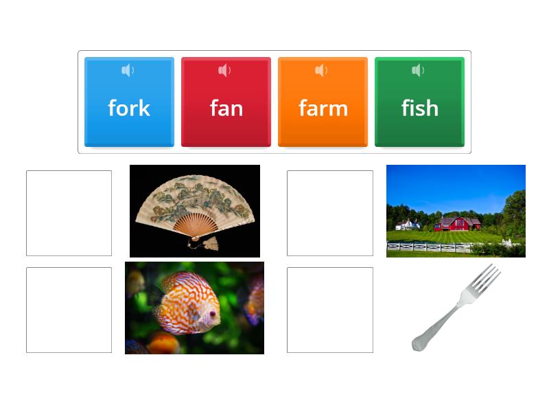 OXFORD PHONICS 1_Letter F - Une las parejas