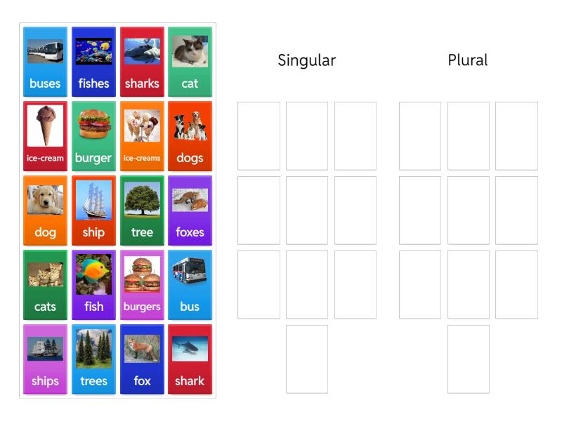 Plural or Singular items? - Group sort