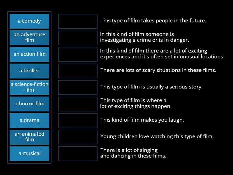 Prepare 3 Films - Match up