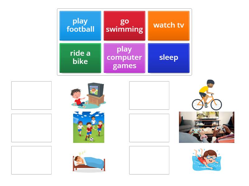 SUper minds 1 unit 5 - Match up