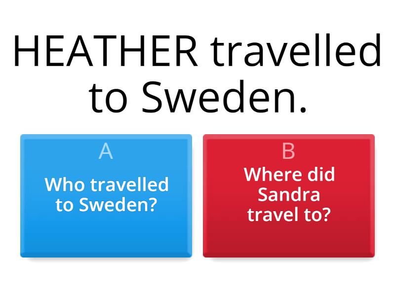 Question matching - Quiz