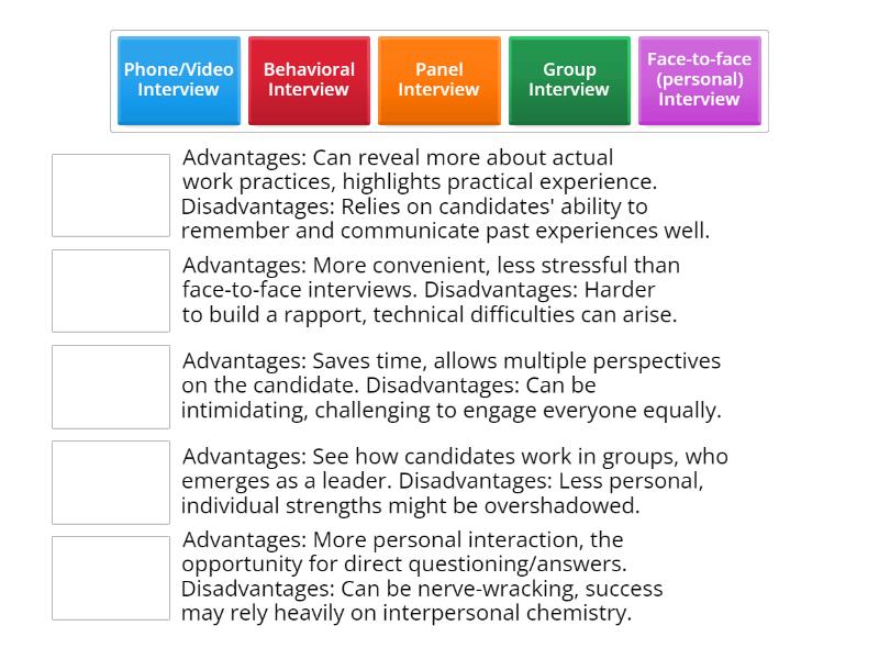 how many types of interview skills