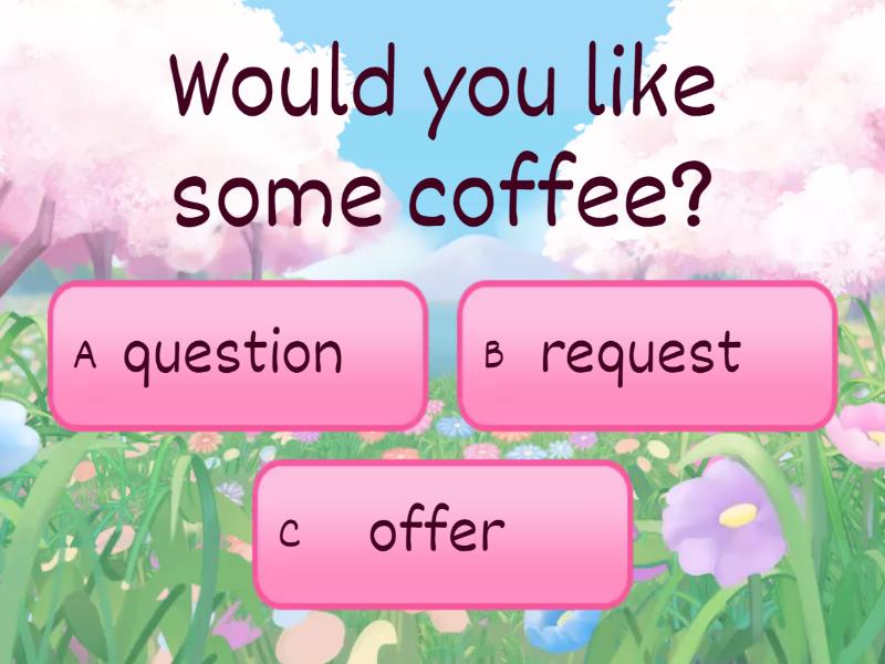 some and any - question, request or offer? - Quiz
