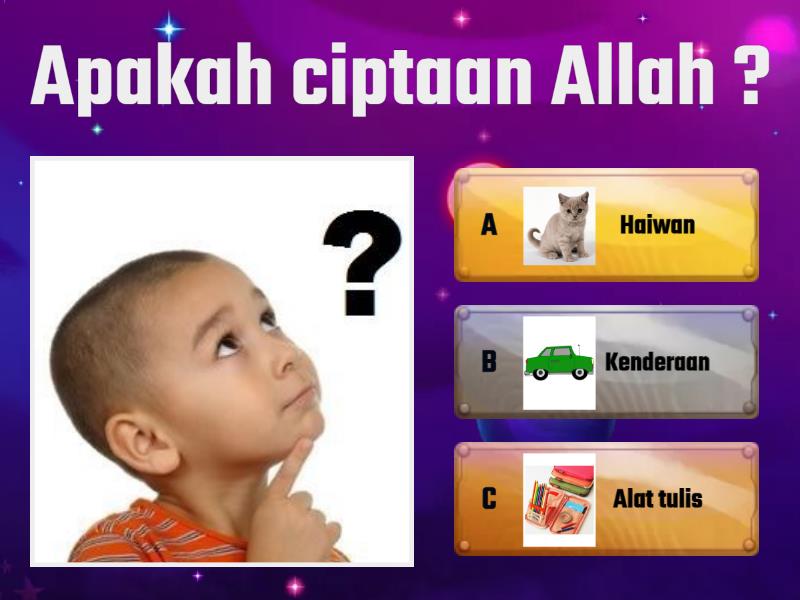 Beradab Dengan Allah (1 Farabi) - Quiz