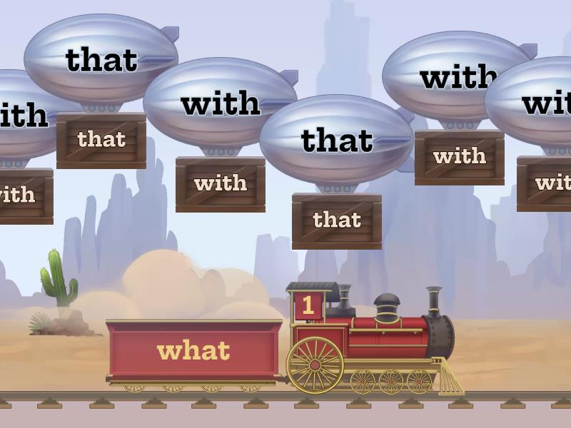 Instant Word Practice - Balloon pop