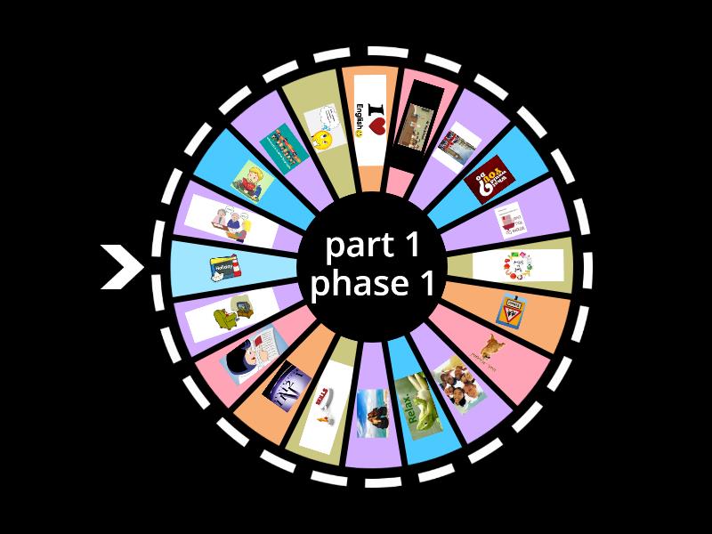 PET speaking - Random wheel