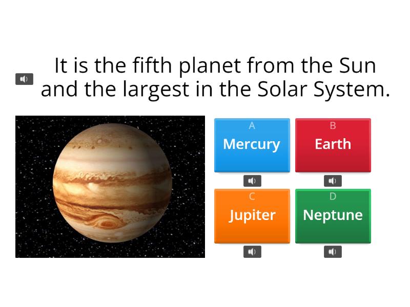 Guess the planets - Quiz