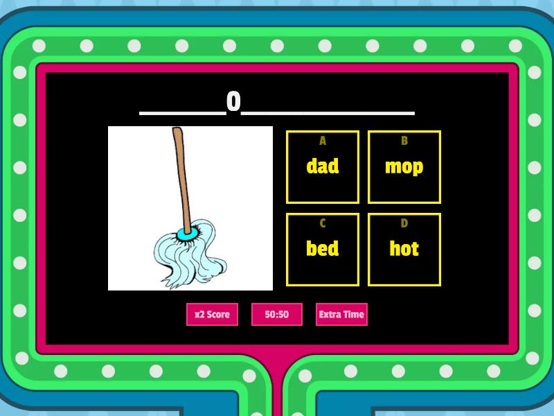 Phonics Review Game Gameshow Quiz