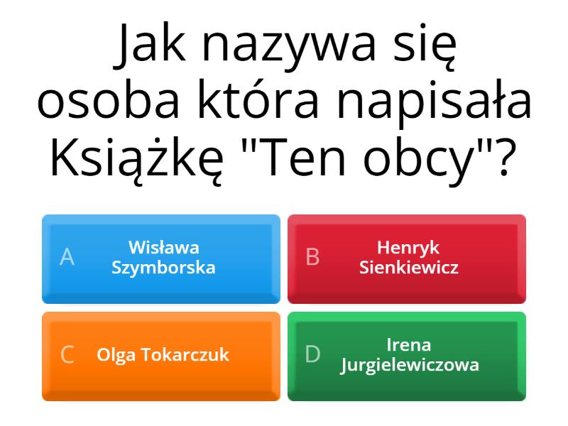 Ten Obcy - Test