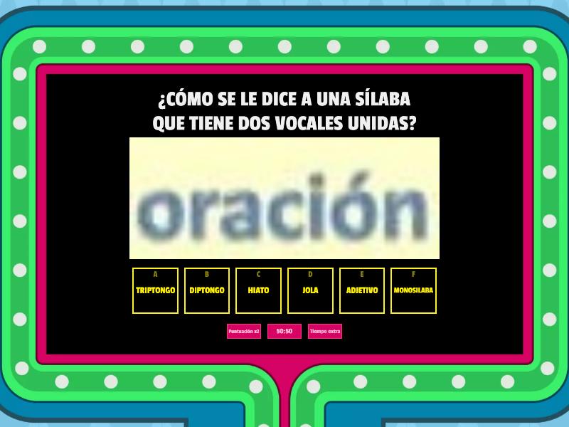 APRENDIENDO CON WORDWALL - Gameshow Quiz