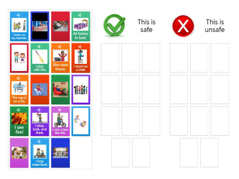Safe or Unsafe Sorting - Classificação em grupos