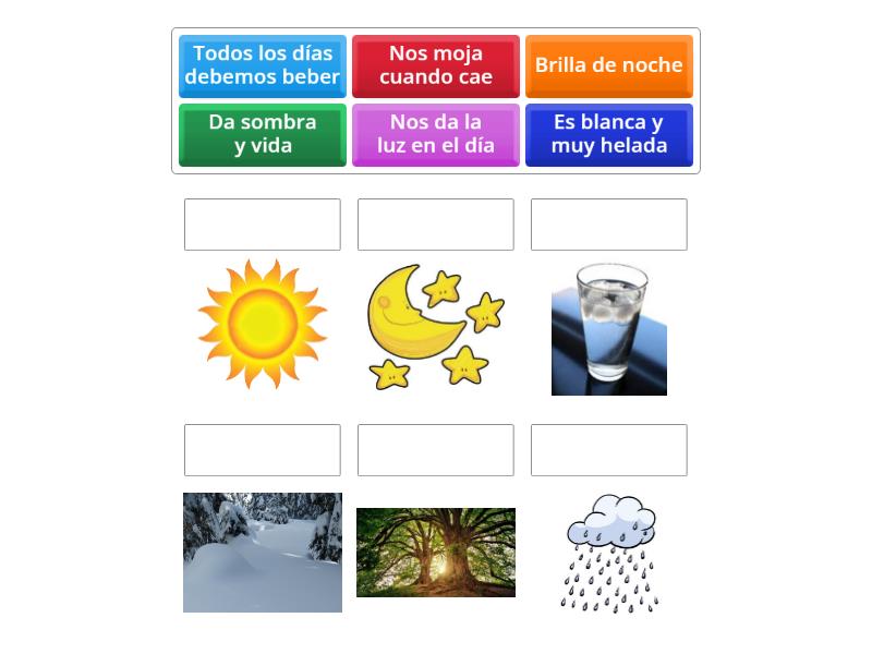 Encuentra el significado - Une las parejas