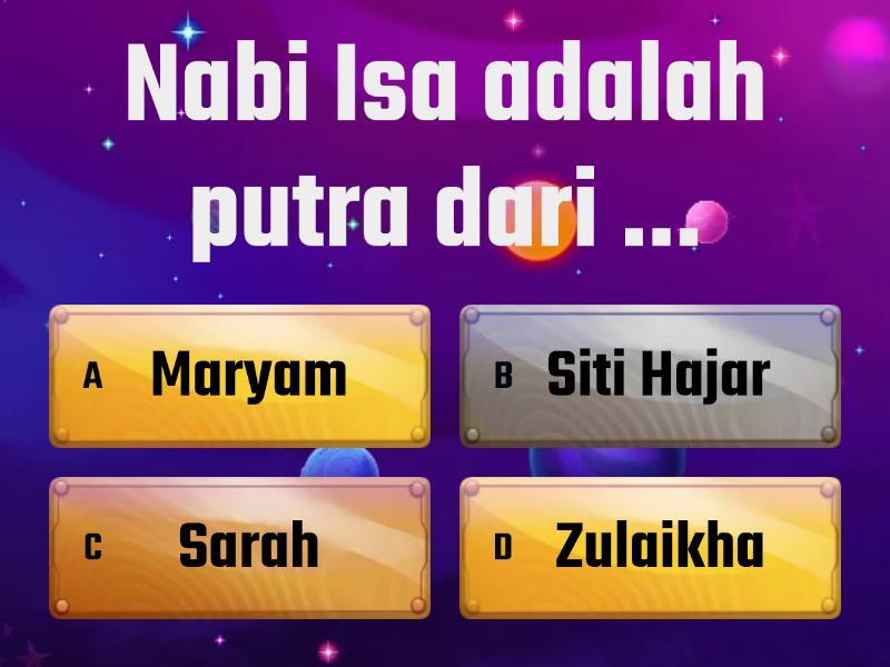 KISAH NABI ISA - Quiz