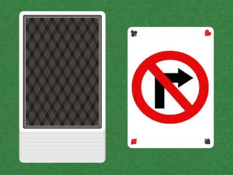 rambu-rambu lalu lintas - Speaking cards