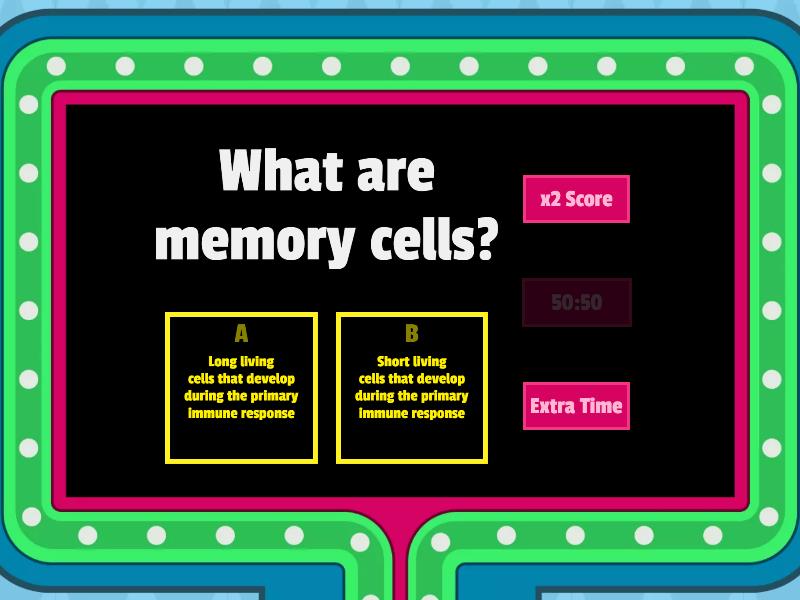 The Immune System: Passive and Active Immunity - Gameshow quiz