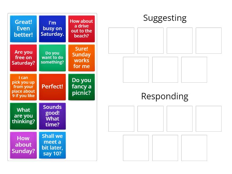 Arrangement - Group sort