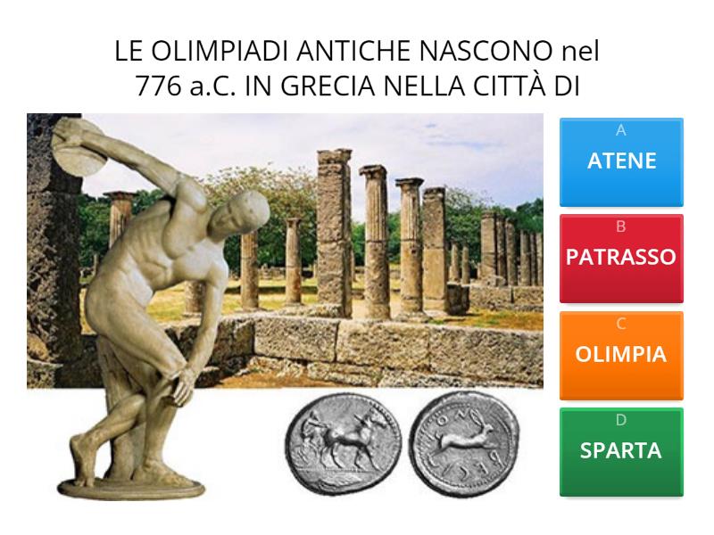 Olimpiadi Nell'antica Grecia - Quiz