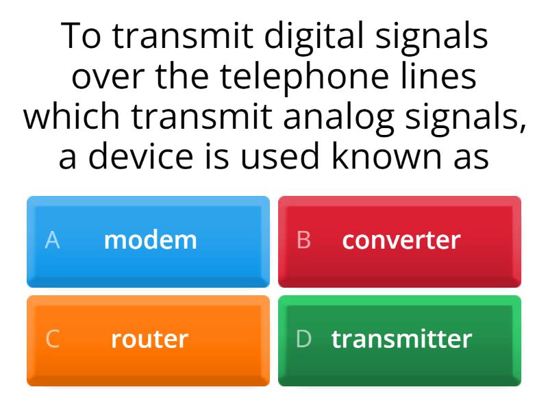 Network Devices Quiz