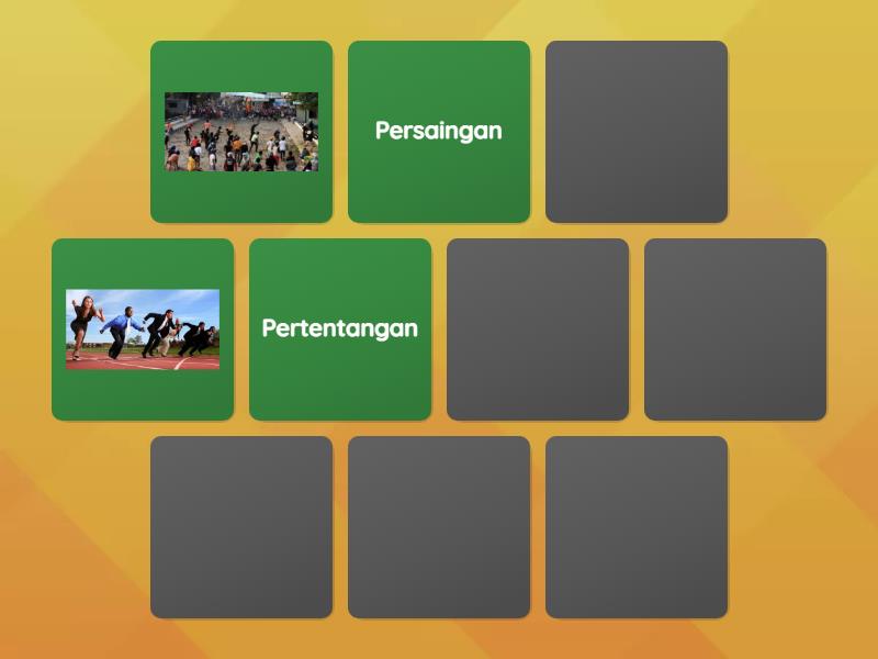 Pasangkan Gambar Berikut Sesuai Dengan Bentuk Interaksi Sosialnya ...