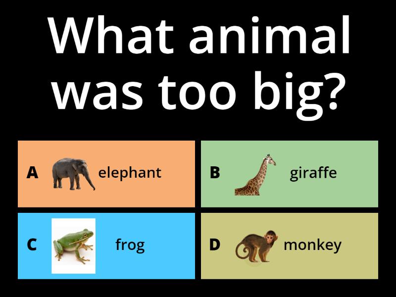 Dear Zoo - Quiz