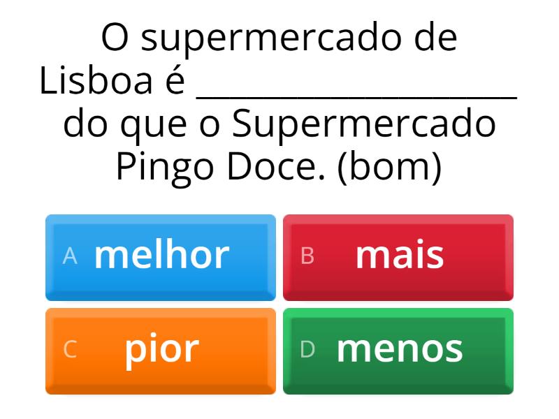 Comparacao - Quiz