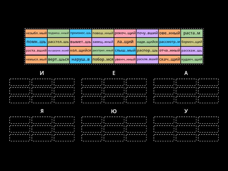 Правописание окончаний глаголов и суффиксов отглагольных частей речи ...