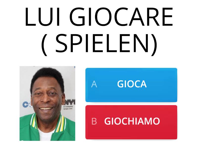 VERBI REGOLARI - Quiz