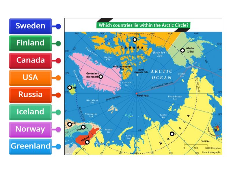 Countries In Polar Region The Fauna And Flora Of Polar Regions