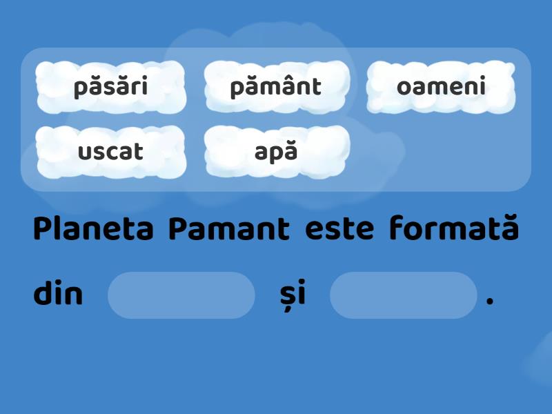 planeta pamant clasa 4