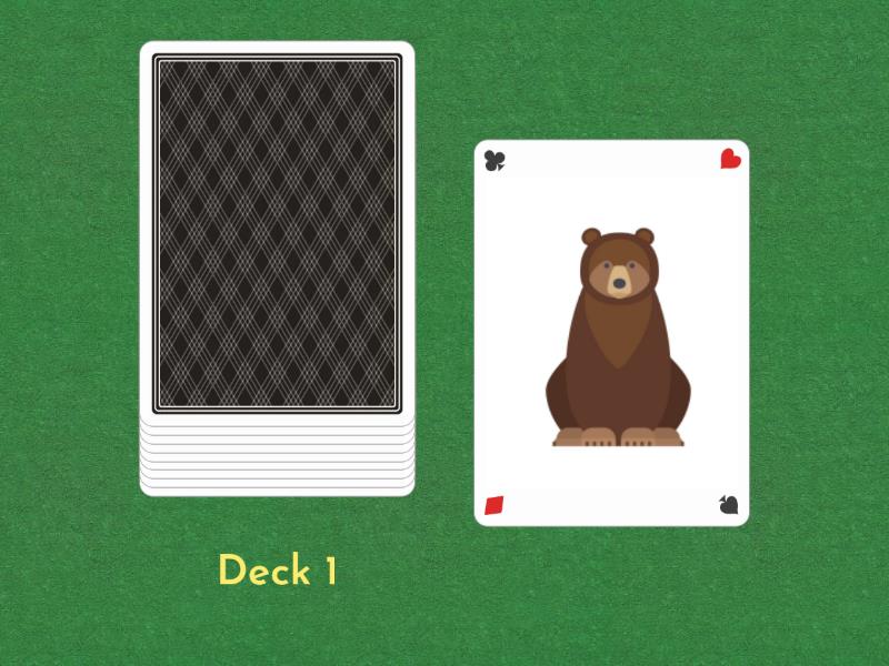 wild animals - Speaking cards