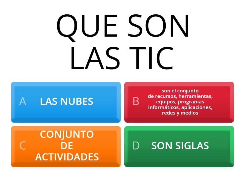 EXAMEN DE TIC - Quiz