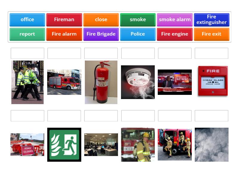 Emergency - Fire! - Match up