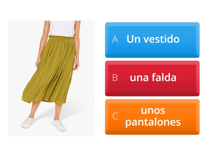 La ropa - Quiz