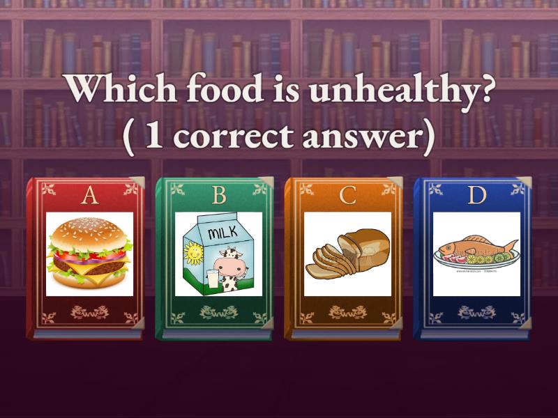 FTCL5U2L1TOPIC HEALTHY AND UNHEALTHY FOOD - Questionário