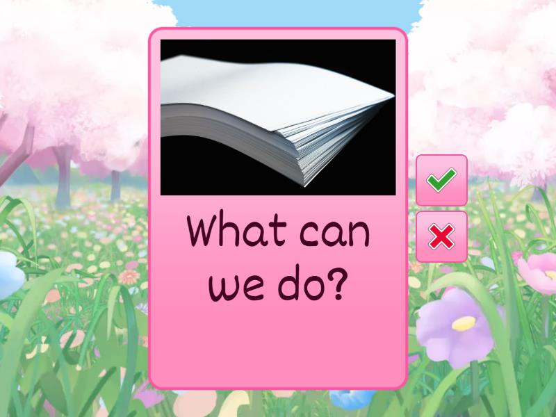 Protecting the environment (4) - Flash cards
