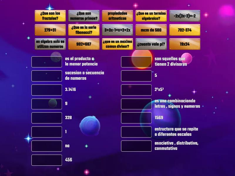 algebra-match-up