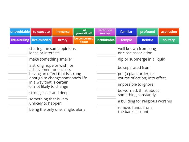 Focus 3 unit 3 reading - Une las parejas