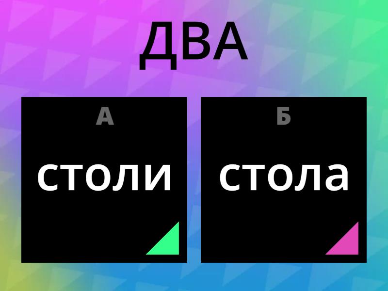 Уживання числівників із іменниками - Вікторина