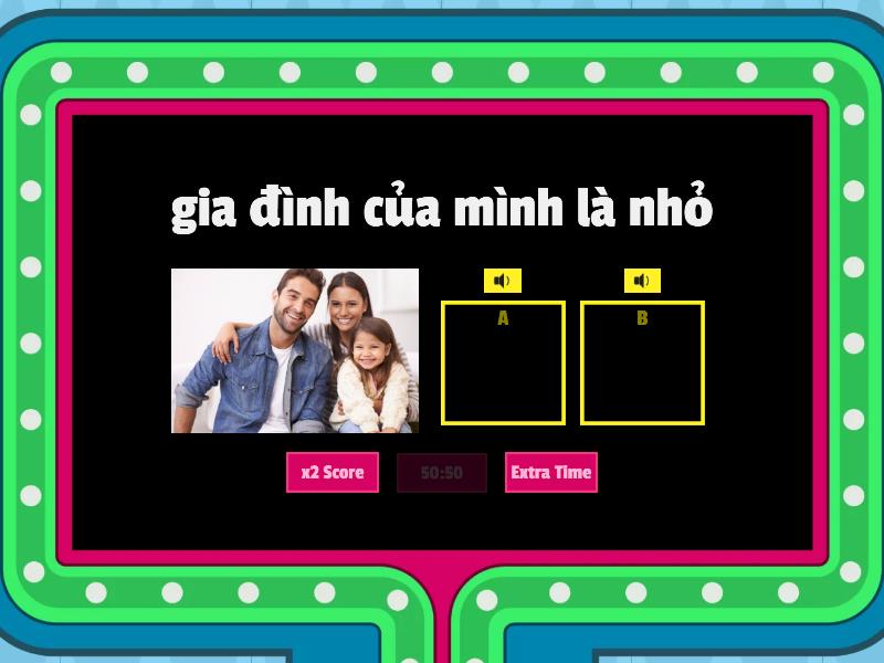 GB English 1- unit 2 - Gameshow quiz
