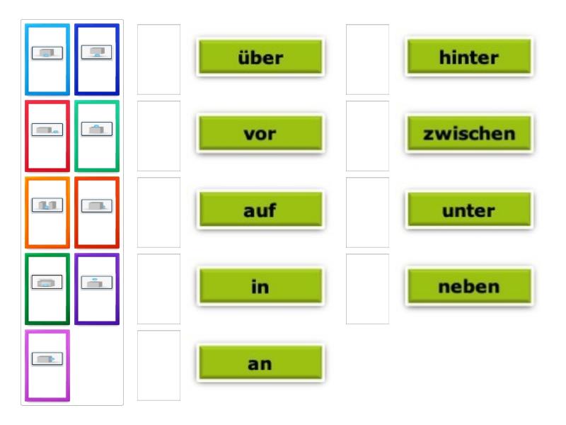 Wechselpr Positionen Im Dativ Bl A K S It S A Match