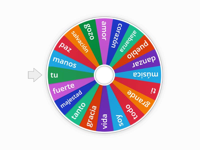 RULETA DE CANCIONES - Spin the wheel