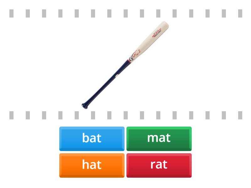 Oxford Phonics 2 (at) - Find the match