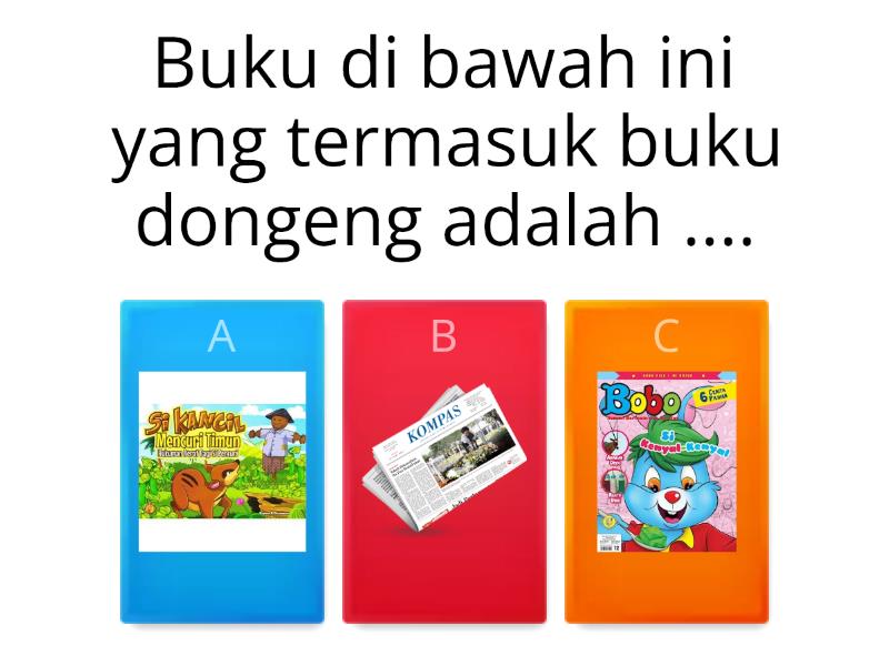 Jenis Jenis Buku Bacaan Cuestionario 3374