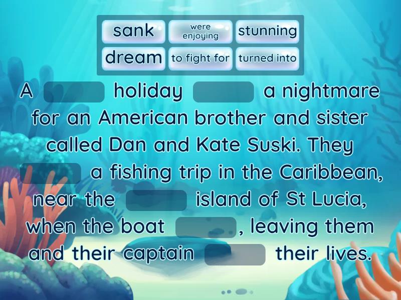 2f Solutions Pre Int Lost At Sea Missing Word