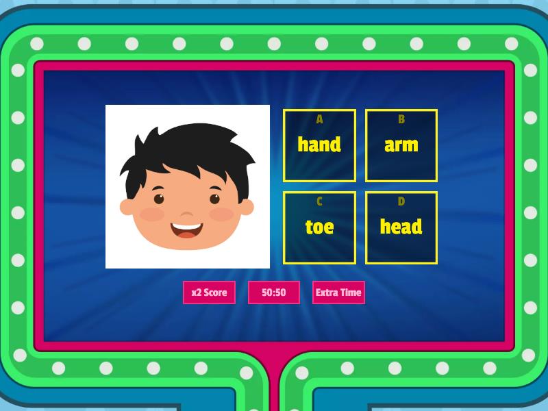 My body - Gameshow quiz