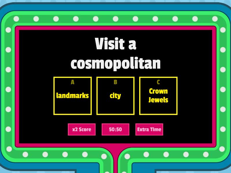 Task 2 - Gameshow quiz