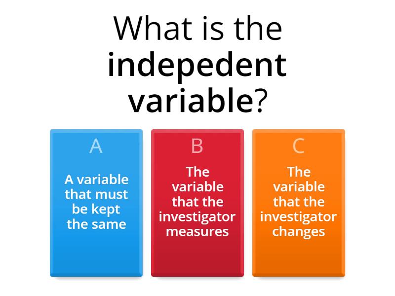 INVESTIGATION KEY TERMS - Quiz
